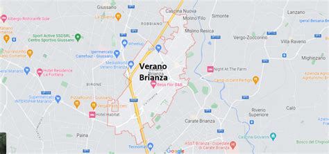 verano brianza mb via prada 12|Mappa di Verano Brianza: Vie, Strade e Piazze .